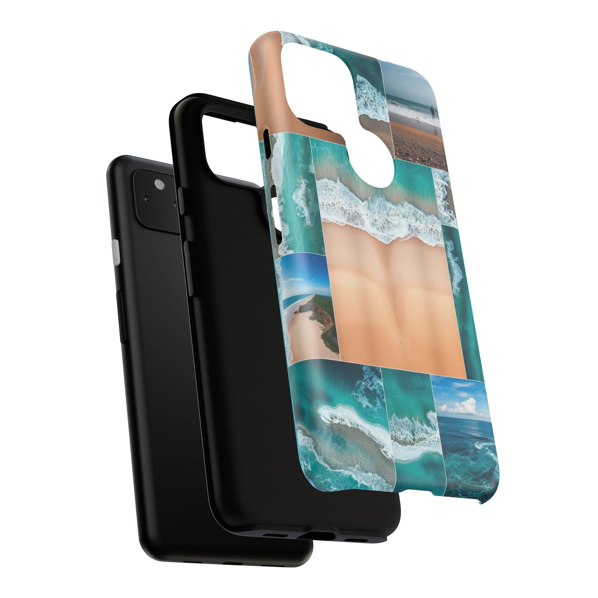 Beach Ocean Google Pixel Case Summer Vibe Coastal Tough Pixel Phone Case for Beach Lovers Travel Aesthetic Tropical Google Case Gift