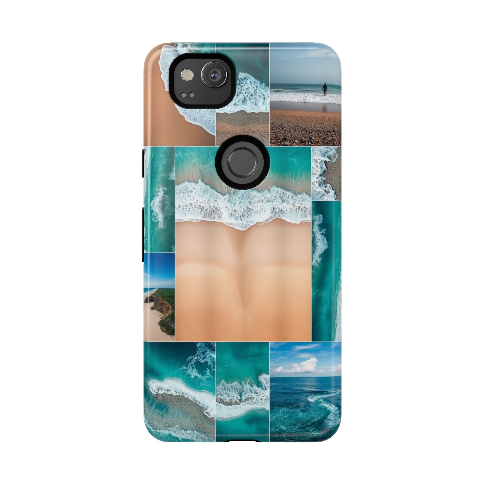 Beach Ocean Google Pixel Case Summer Vibe Coastal Tough Pixel Phone Case for Beach Lovers Travel Aesthetic Tropical Google Case Gift
