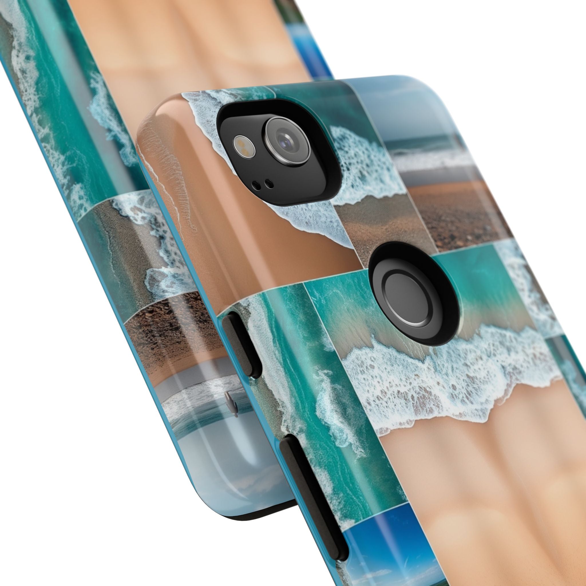 Beach Ocean Google Pixel Case Summer Vibe Coastal Tough Pixel Phone Case for Beach Lovers Travel Aesthetic Tropical Google Case Gift
