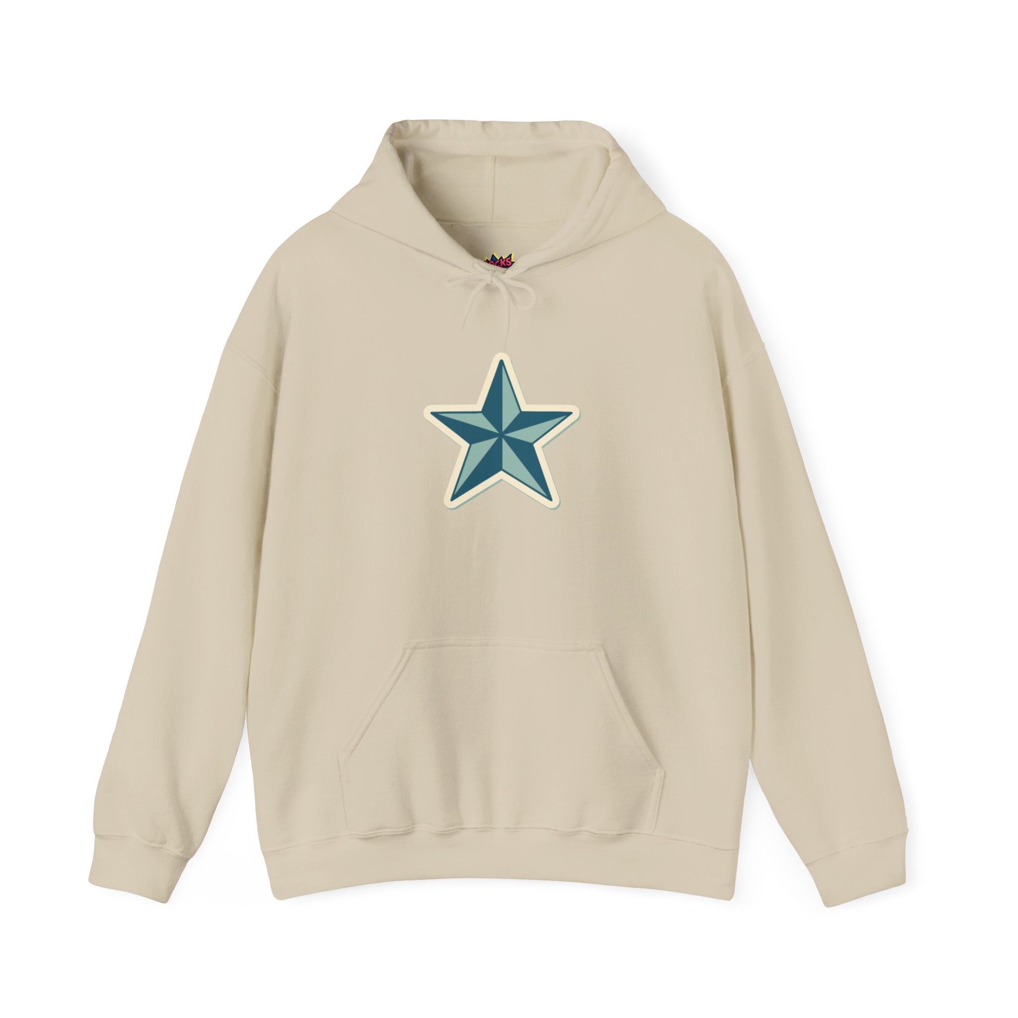 Old School Tattoo Star Hoodie - American Traditional Tattoo Pullover