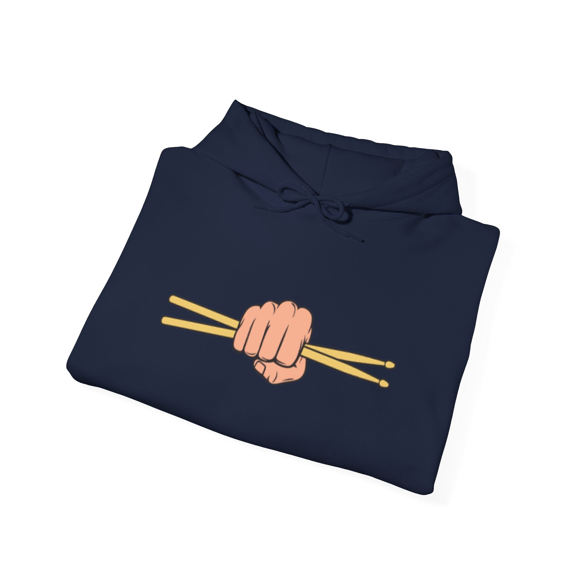Drummer's Beat Hoodie: Unisex Drum Sticks Musician Apparel