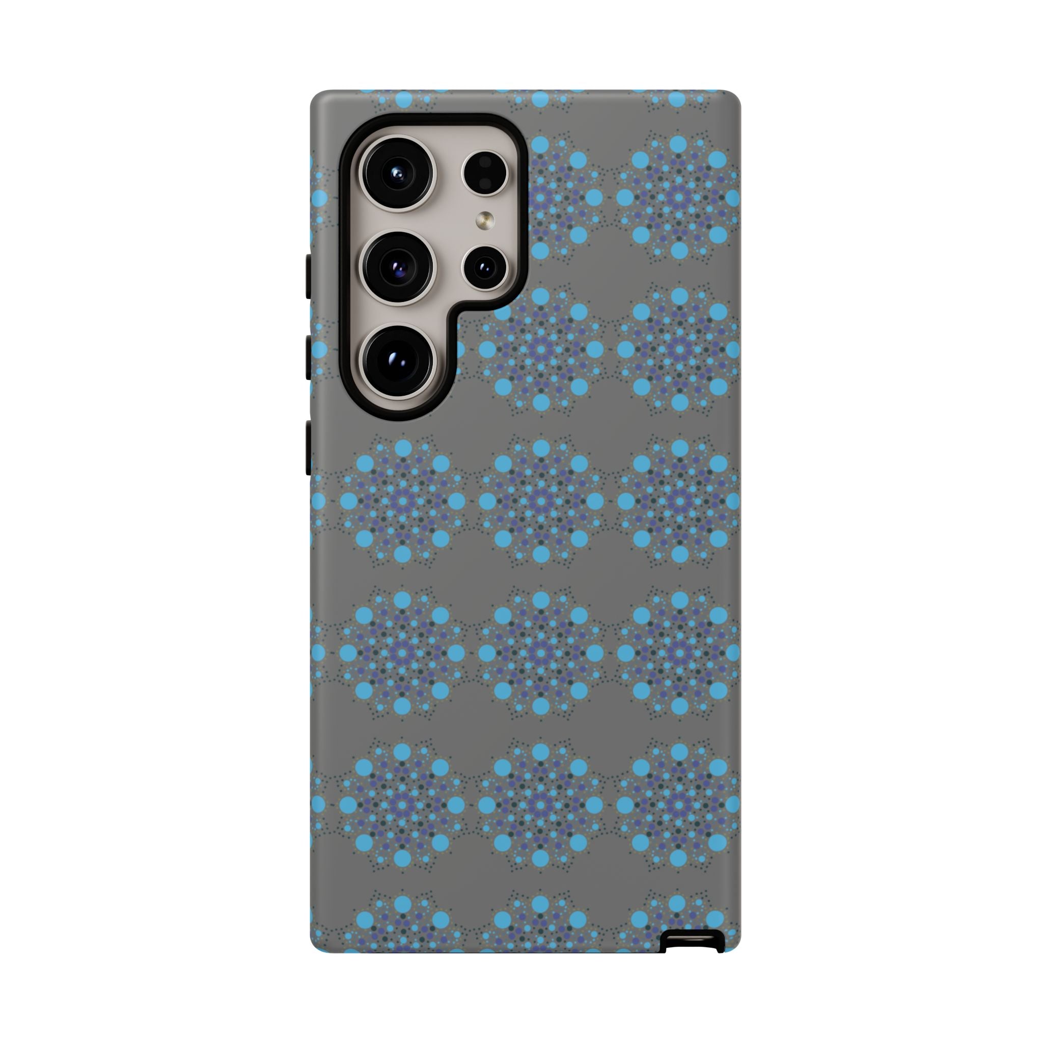 lue Geometric Phone Case for iPhone, Samsung, Google - Abstract Pattern, Protective Cover, Modern Art Phone Case, Gift for Her