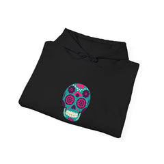 Sugar Skull Unisex Drummer Hoodie Skull Graphic Hoodie for Men ad Women's Unisex Heavy Blend™ Hooded Sweatshirt