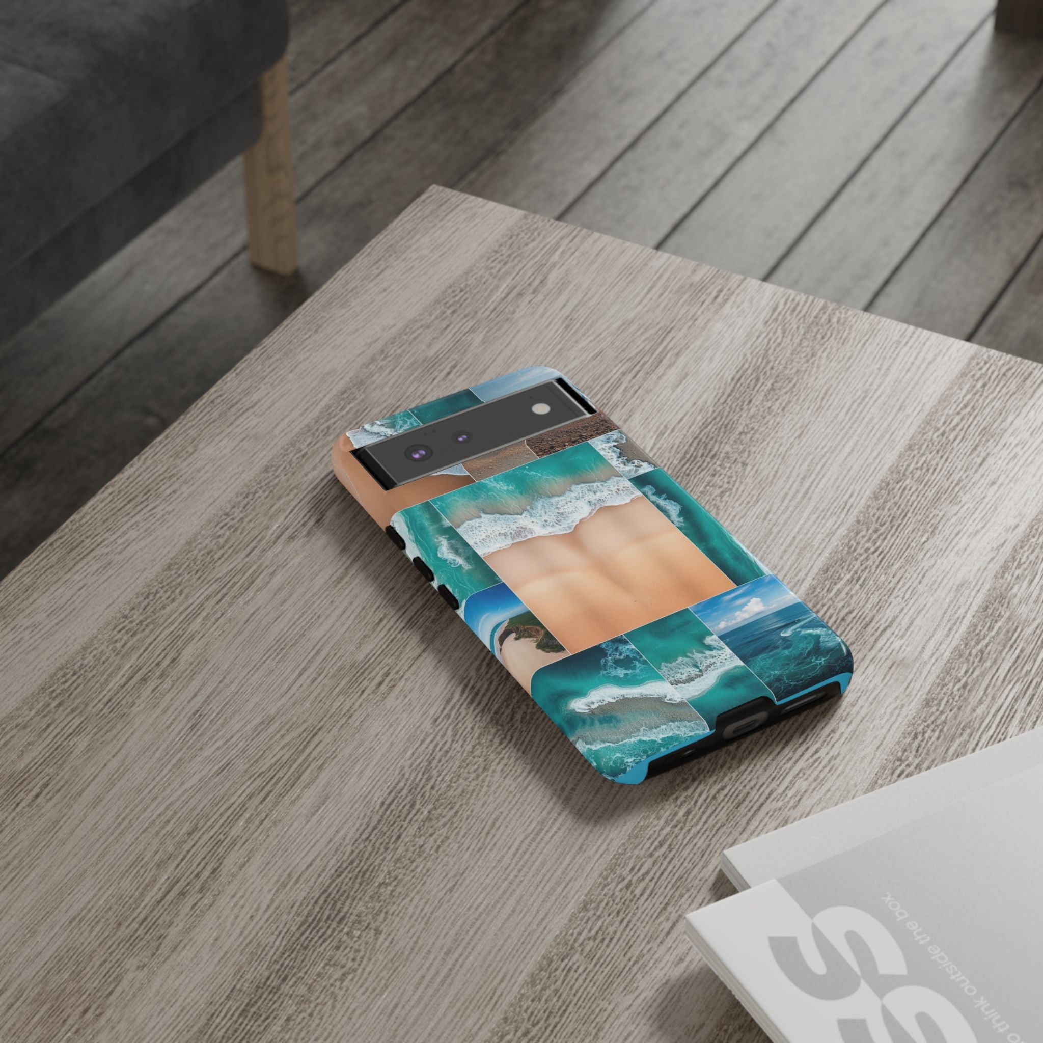 Beach Ocean Google Pixel Case Summer Vibe Coastal Tough Pixel Phone Case for Beach Lovers Travel Aesthetic Tropical Google Case Gift