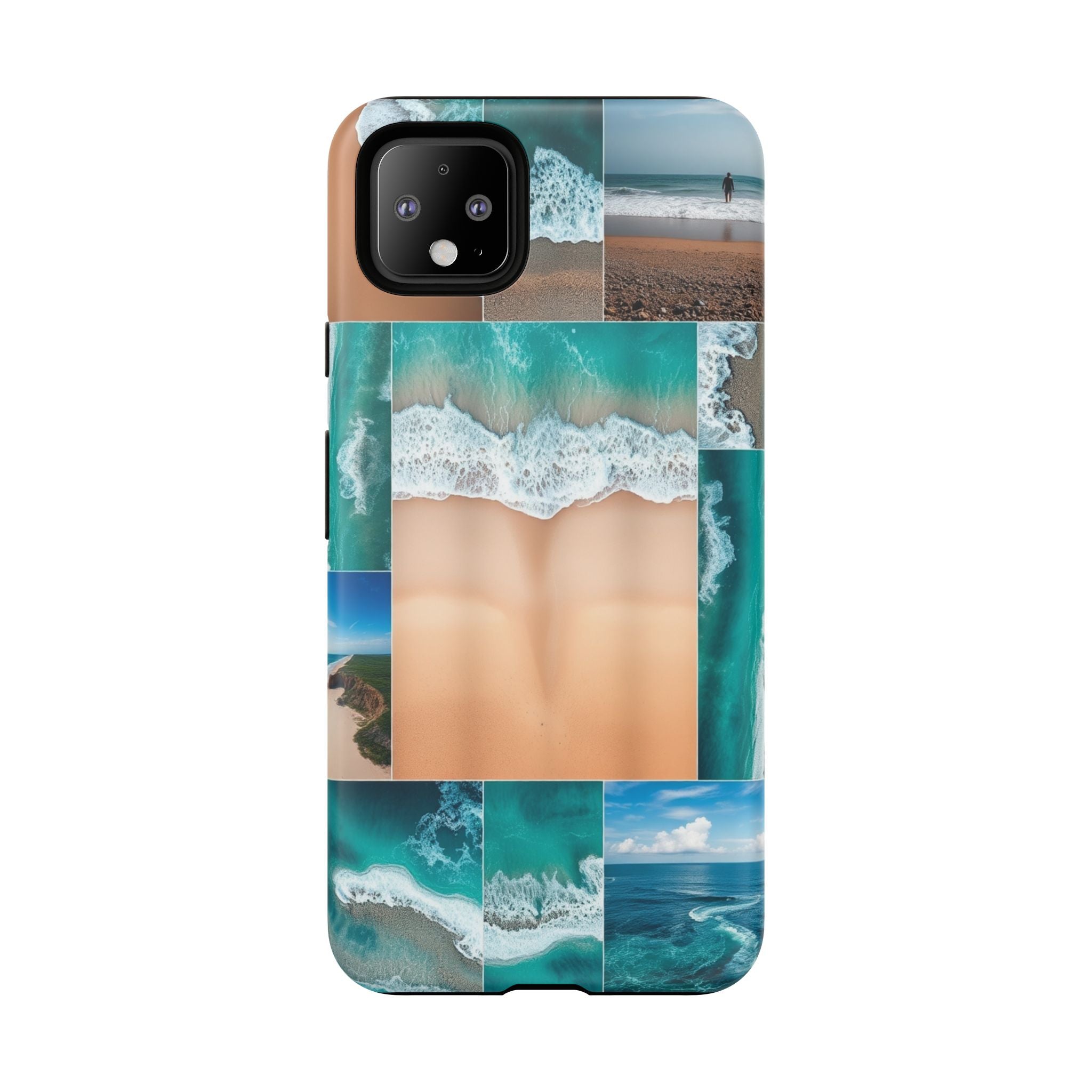 Beach Ocean Google Pixel Case Summer Vibe Coastal Tough Pixel Phone Case for Beach Lovers Travel Aesthetic Tropical Google Case Gift