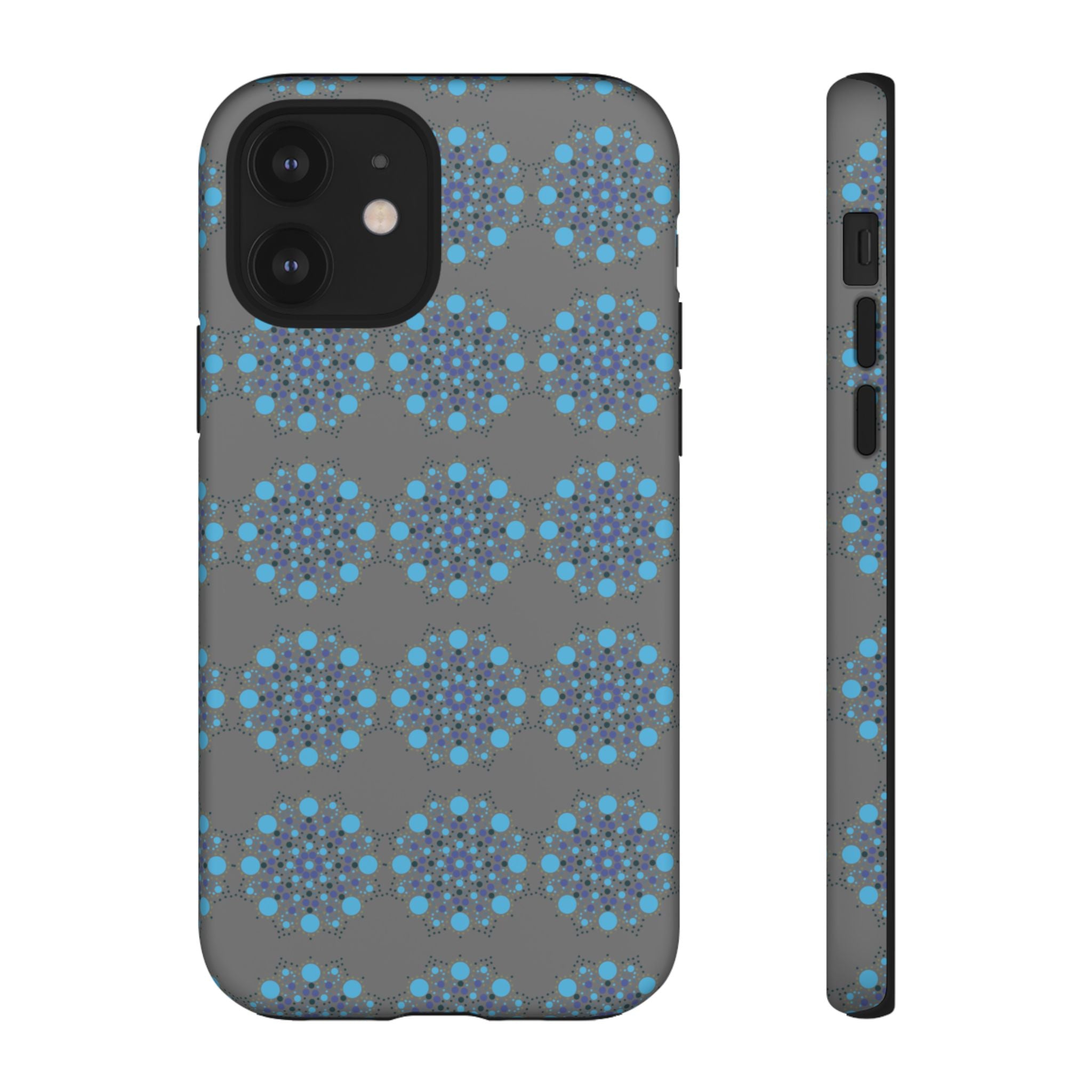 lue Geometric Phone Case for iPhone, Samsung, Google - Abstract Pattern, Protective Cover, Modern Art Phone Case, Gift for Her