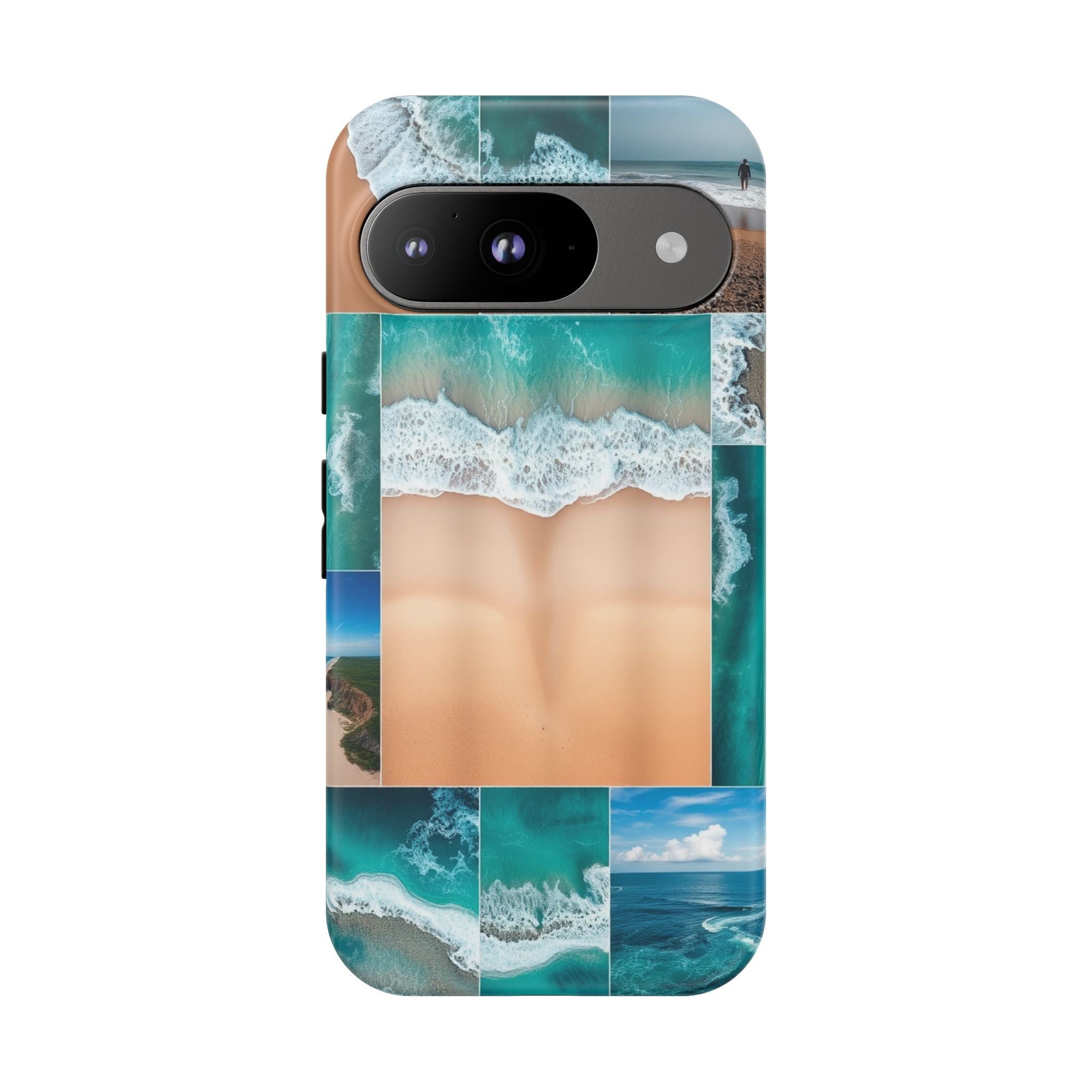 Beach Ocean Google Pixel Case Summer Vibe Coastal Tough Pixel Phone Case for Beach Lovers Travel Aesthetic Tropical Google Case Gift