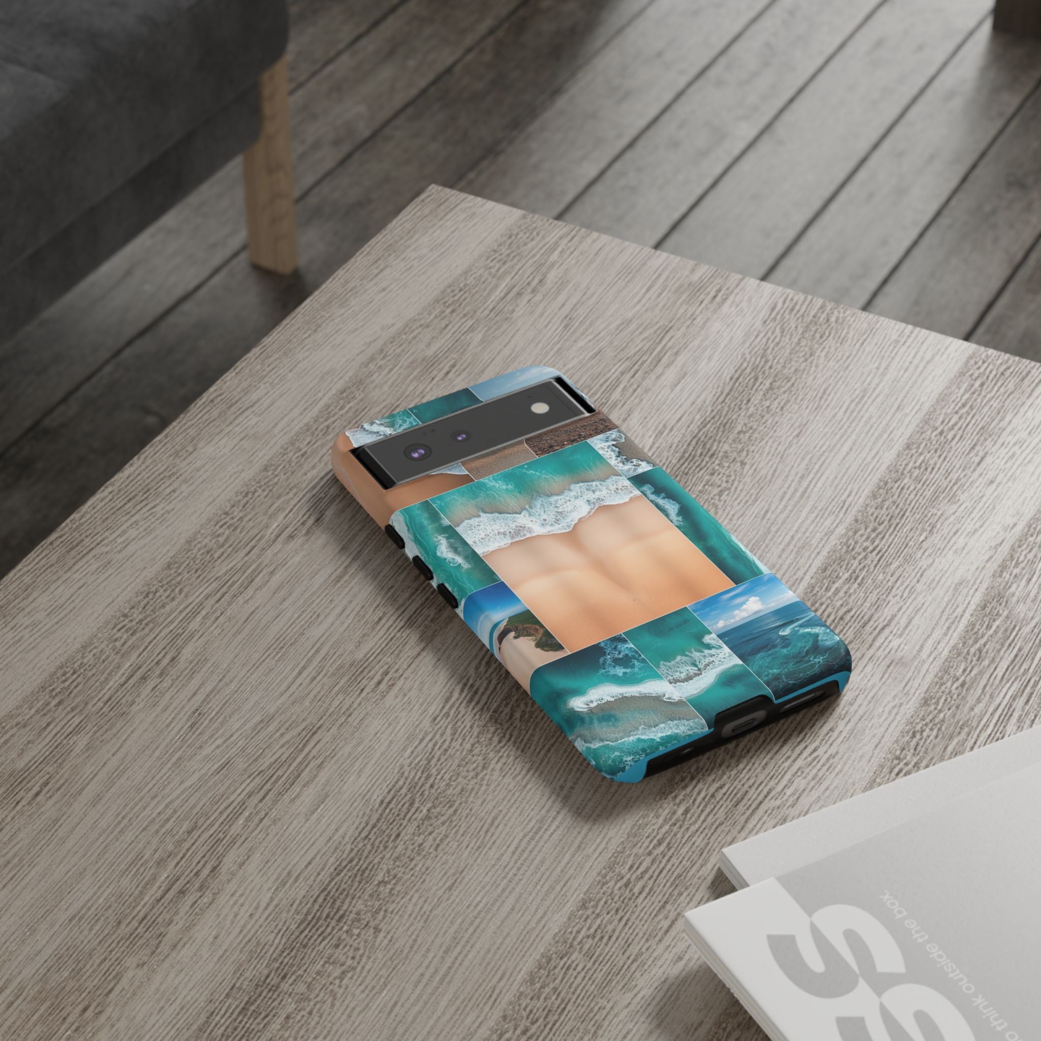 Beach Ocean Google Pixel Case Summer Vibe Coastal Tough Pixel Phone Case for Beach Lovers Travel Aesthetic Tropical Google Case Gift