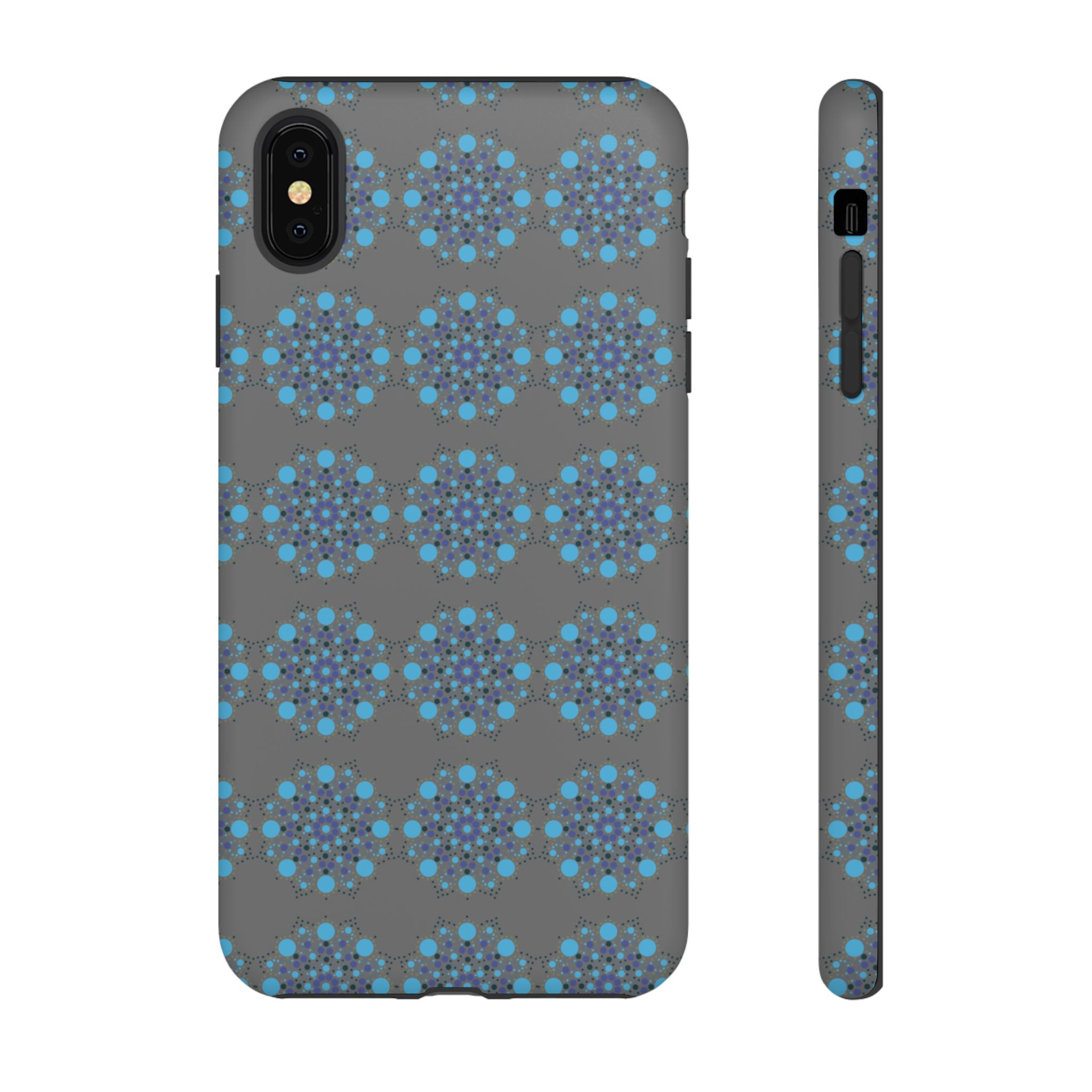 lue Geometric Phone Case for iPhone, Samsung, Google - Abstract Pattern, Protective Cover, Modern Art Phone Case, Gift for Her