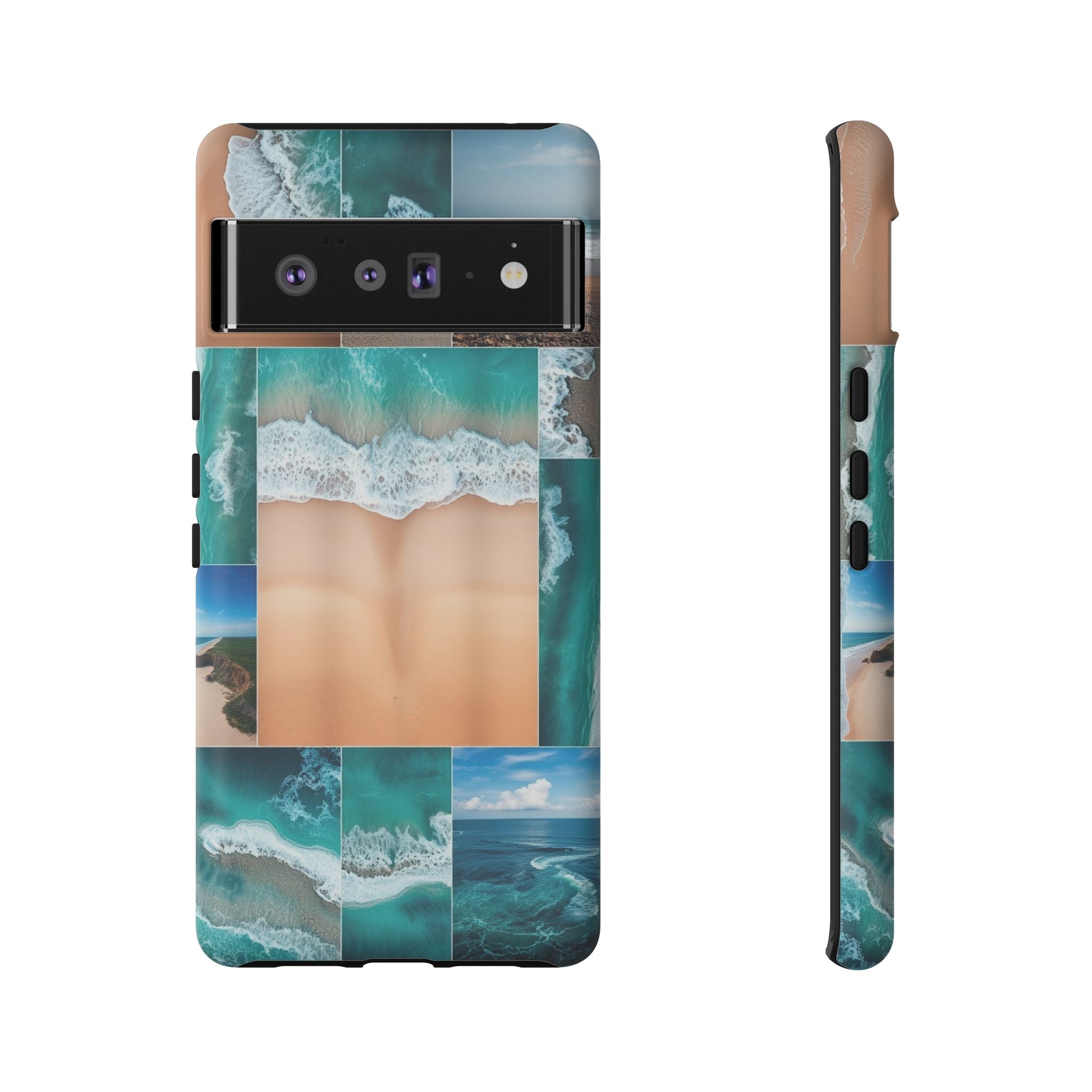 Beach Ocean Google Pixel Case Summer Vibe Coastal Tough Pixel Phone Case for Beach Lovers Travel Aesthetic Tropical Google Case Gift