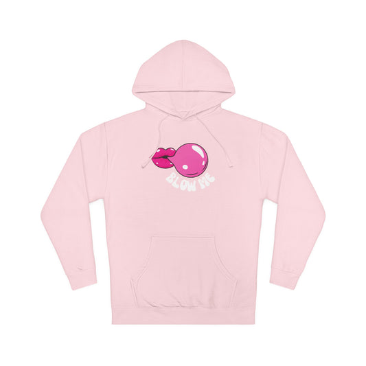 Blow Me Bubble Gum Unisex Hooded Sweatshirt