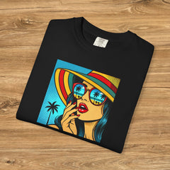 Retro Graphic Shirt Beach Pop Art Shirt