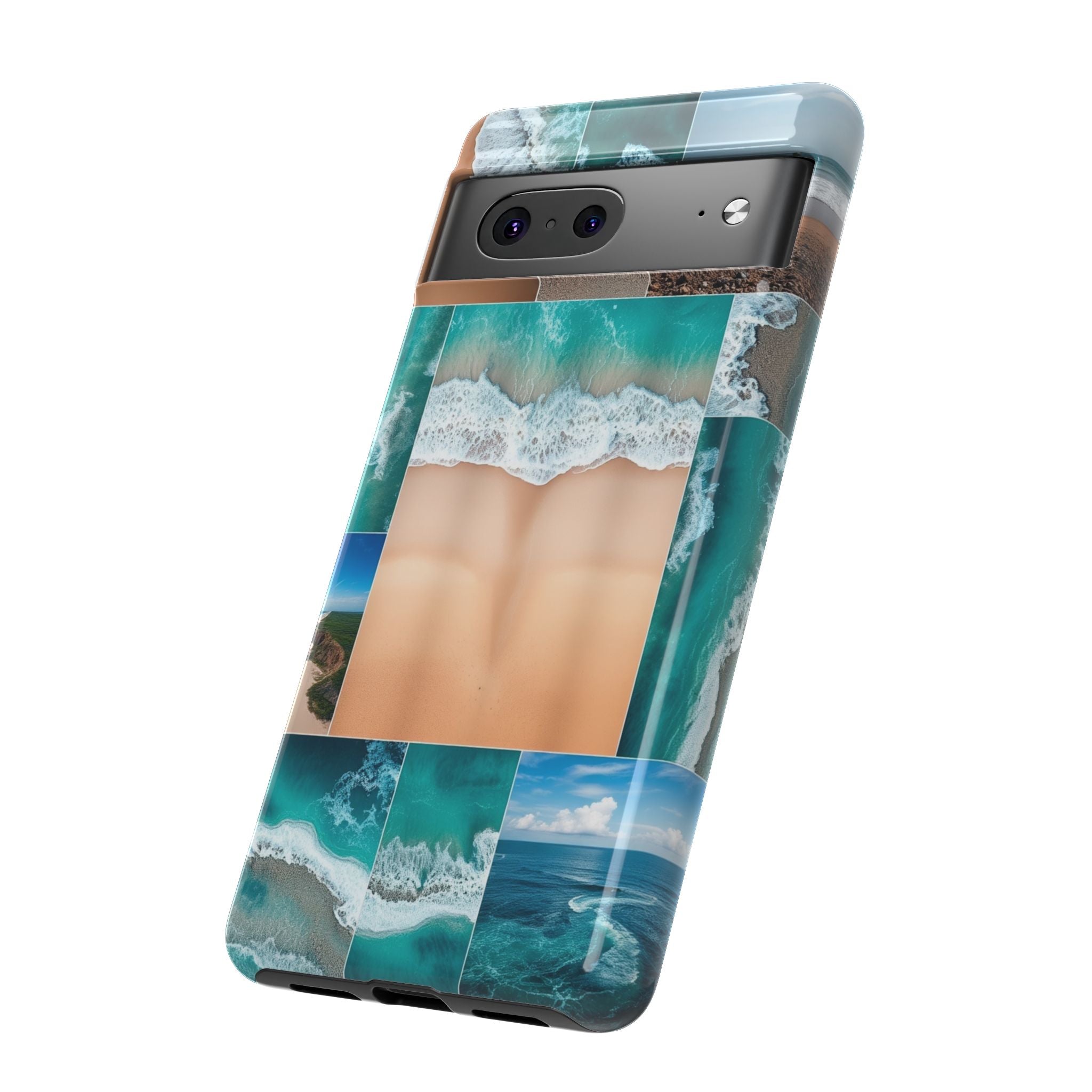 Beach Ocean Google Pixel Case Summer Vibe Coastal Tough Pixel Phone Case for Beach Lovers Travel Aesthetic Tropical Google Case Gift