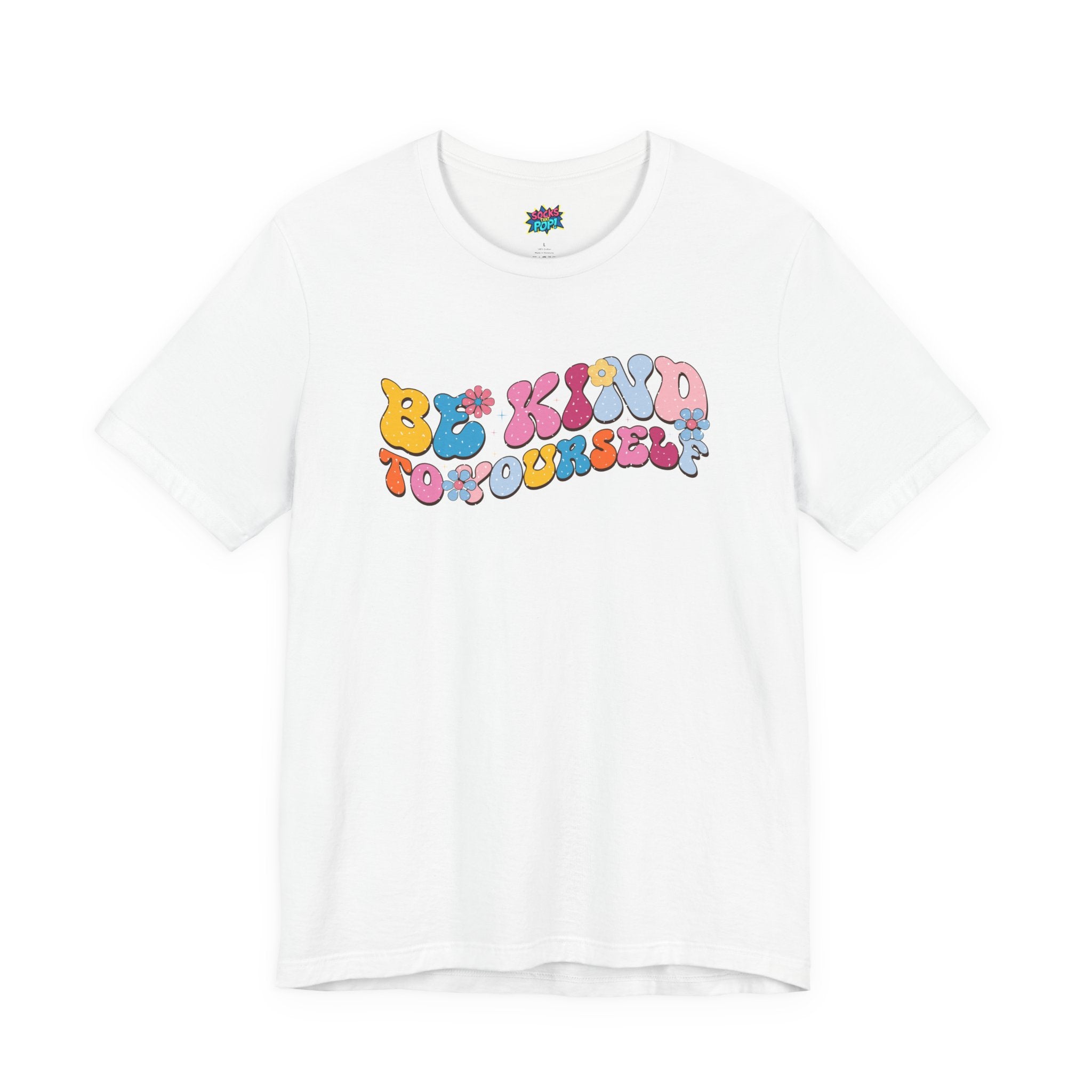 Motivational Shirt, Unisex Soft Cotton Tee, Positive Message Shirt, Bella+Canvas Shirt White