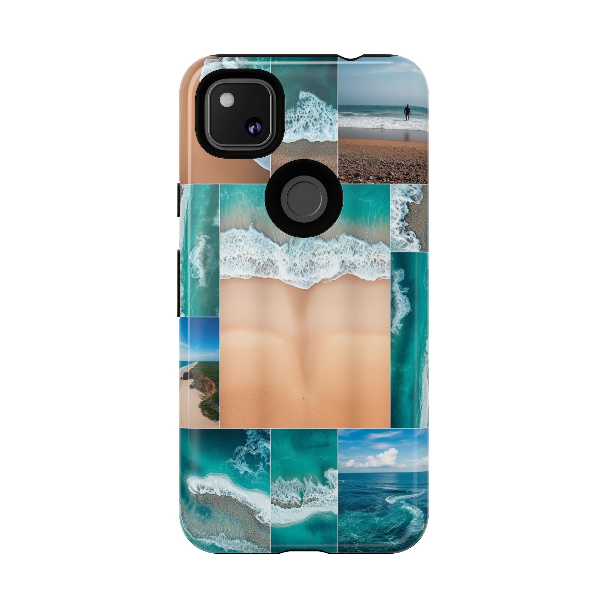 Beach Ocean Google Pixel Case Summer Vibe Coastal Tough Pixel Phone Case for Beach Lovers Travel Aesthetic Tropical Google Case Gift