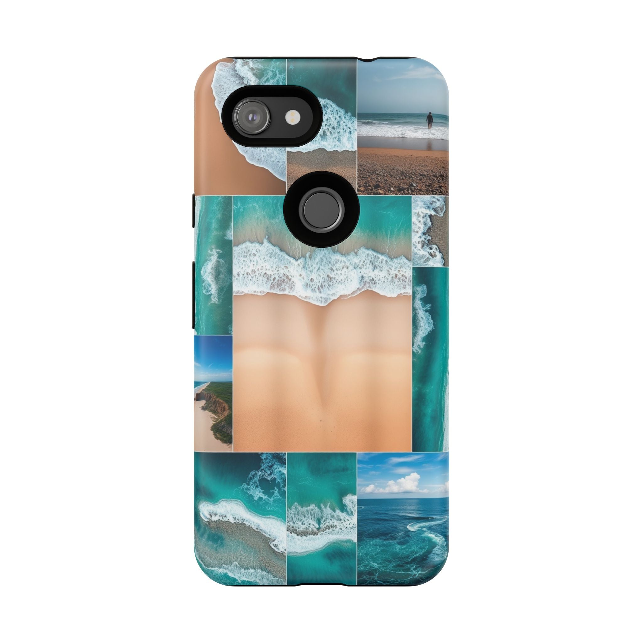 Beach Ocean Google Pixel Case Summer Vibe Coastal Tough Pixel Phone Case for Beach Lovers Travel Aesthetic Tropical Google Case Gift