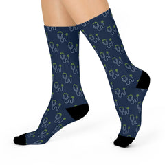 Doctor Socks Cushioned Crew Socks