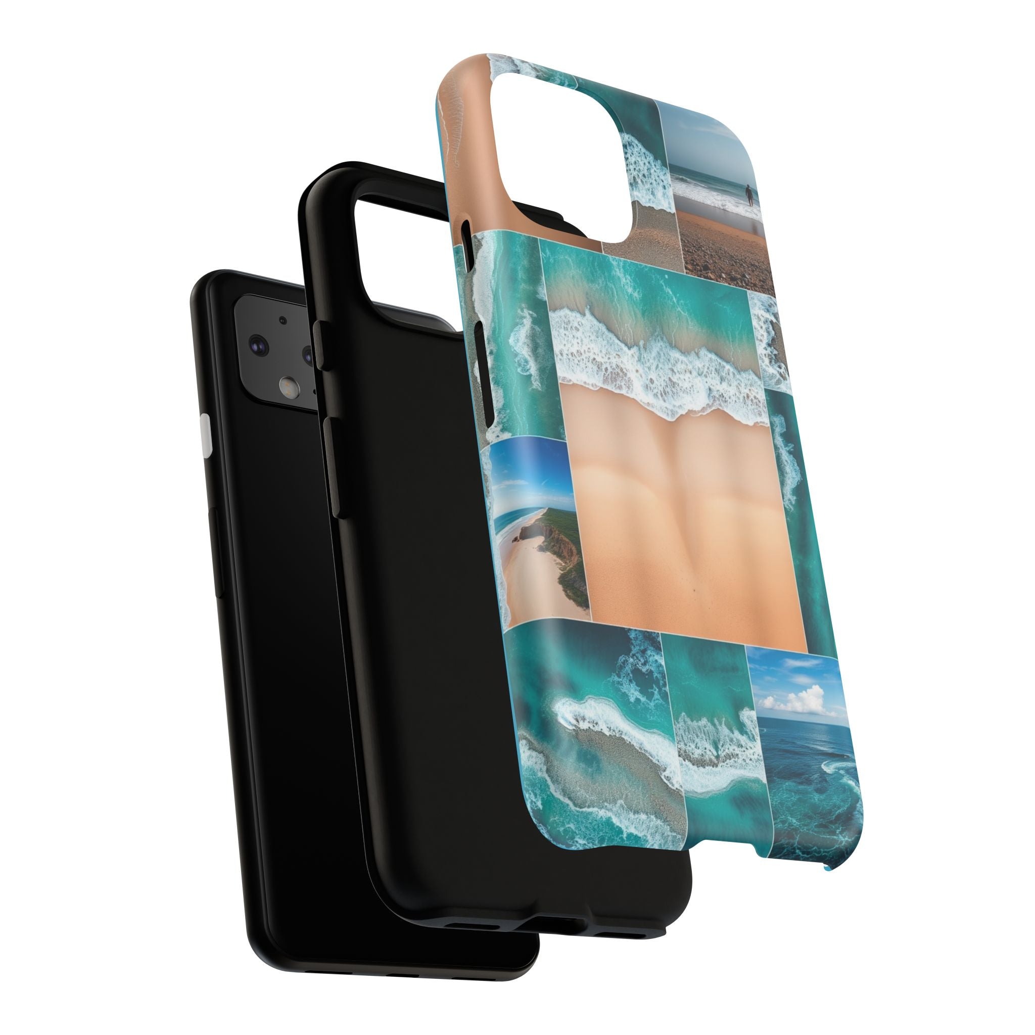 Beach Ocean Google Pixel Case Summer Vibe Coastal Tough Pixel Phone Case for Beach Lovers Travel Aesthetic Tropical Google Case Gift