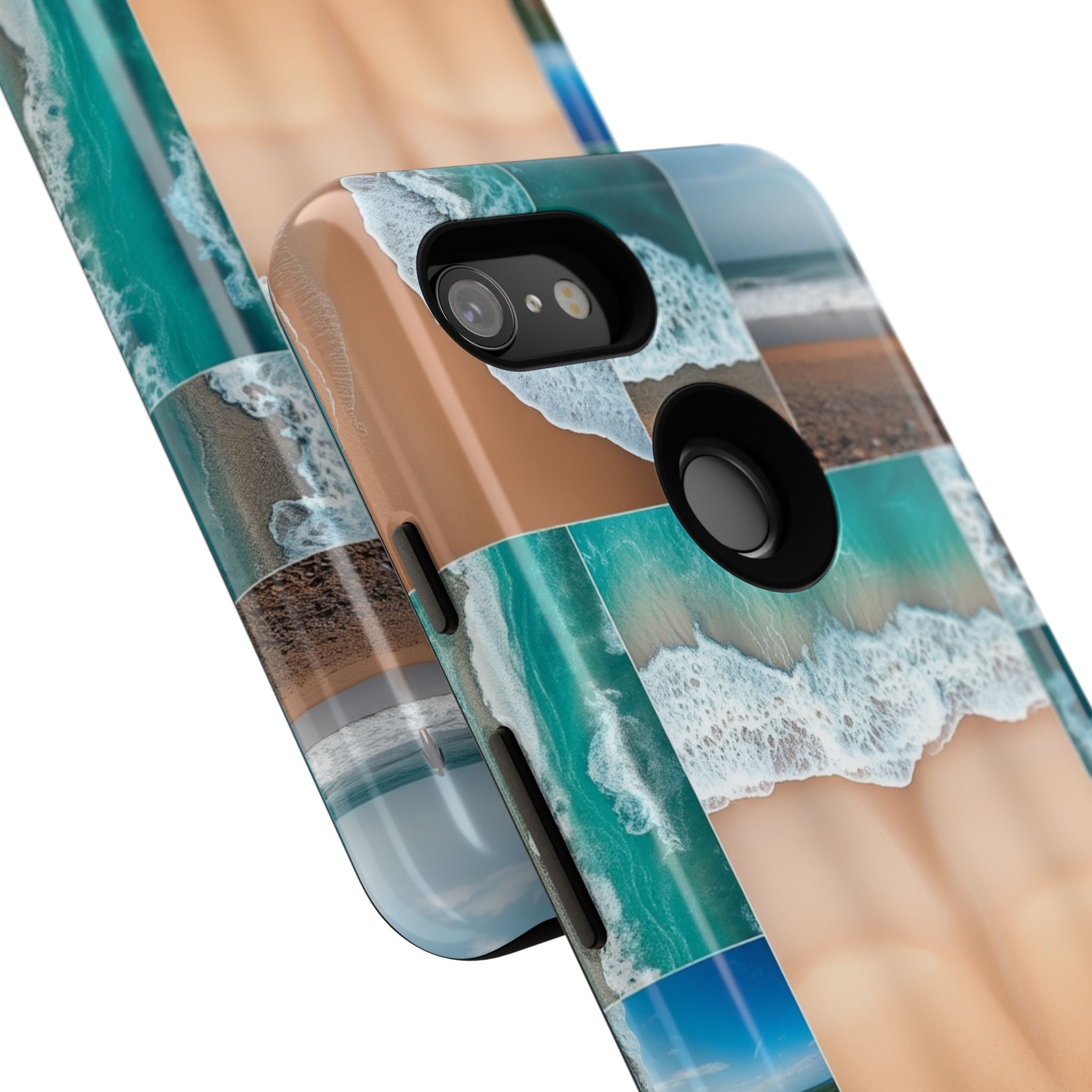 Beach Ocean Google Pixel Case Summer Vibe Coastal Tough Pixel Phone Case for Beach Lovers Travel Aesthetic Tropical Google Case Gift