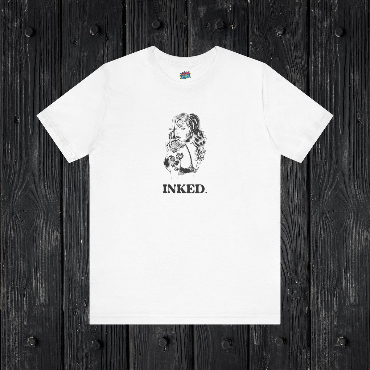 Pinup Girl Shirt Gift for Dad Tattoo Inspired Pinup Shirt Tattoo Lover Gift