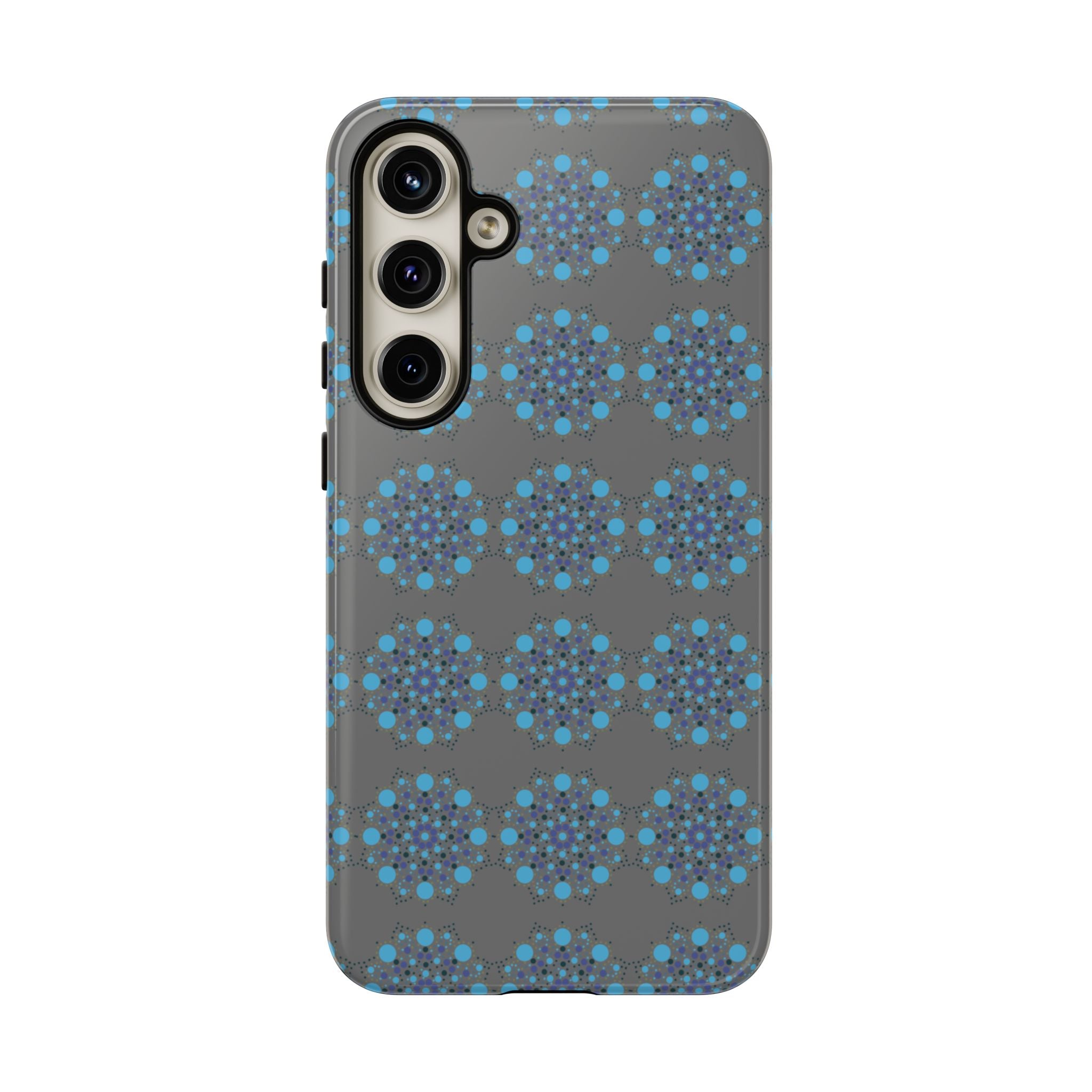 lue Geometric Phone Case for iPhone, Samsung, Google - Abstract Pattern, Protective Cover, Modern Art Phone Case, Gift for Her