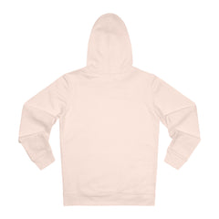 Retro Heart Hoodie in Pink and Red Unisex Cruiser Hoodie