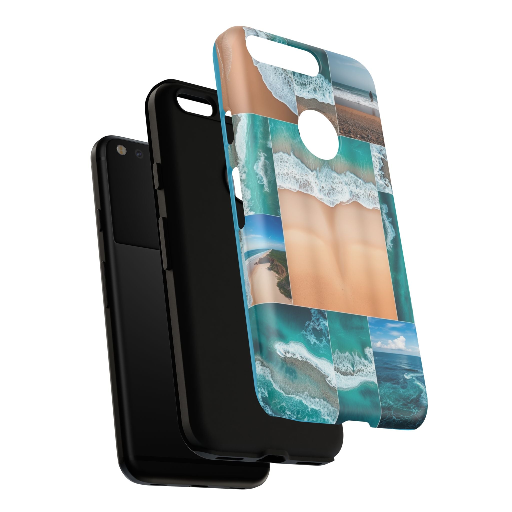Beach Ocean Google Pixel Case Summer Vibe Coastal Tough Pixel Phone Case for Beach Lovers Travel Aesthetic Tropical Google Case Gift
