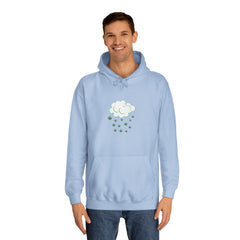 Crying Cloud Unisex College Hoodie