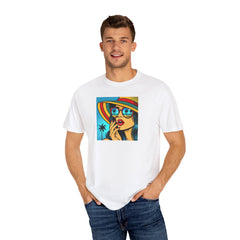 Retro Graphic Shirt Beach Pop Art Shirt
