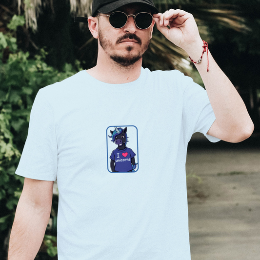 Funny Unicorn T-Shirt – “I Love Unicorns” Graphic Tee