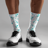 Elephant Socks – Cute Animal Print Crew Socks