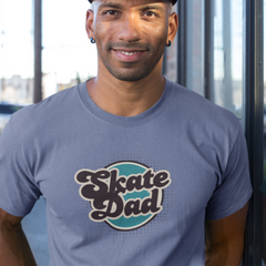 Skate Dad T-Shirt Retro Skateboarder