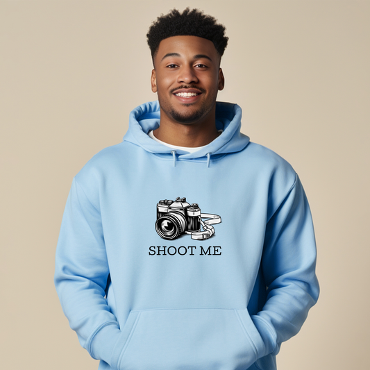 Photographer Hoodie - Camera Graphic Sweatshirt for Photographers & Hobbyists