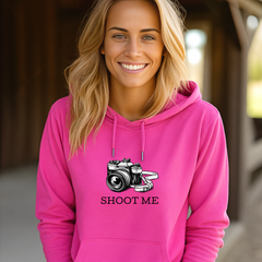 Photographer Hoodie - Camera Graphic Sweatshirt for Photographers & Hobbyists