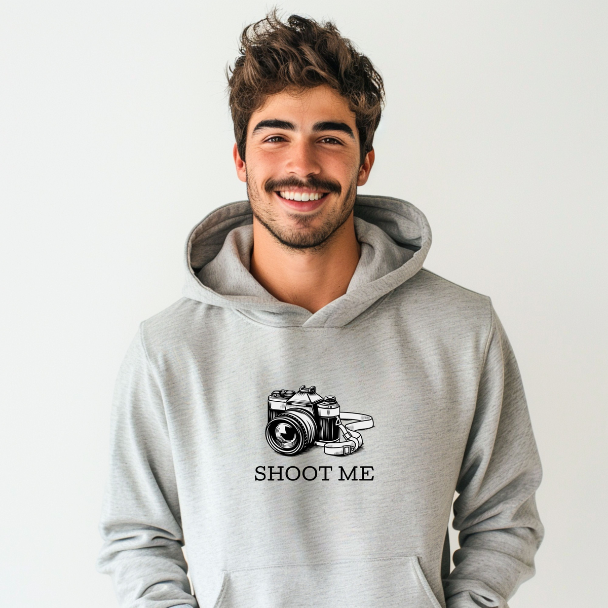 Photographer Hoodie - Camera Graphic Sweatshirt for Photographers & Hobbyists