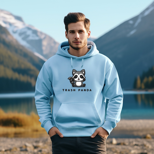 Trash Panda Hoodie — Cute Raccoon Graphic Pullover