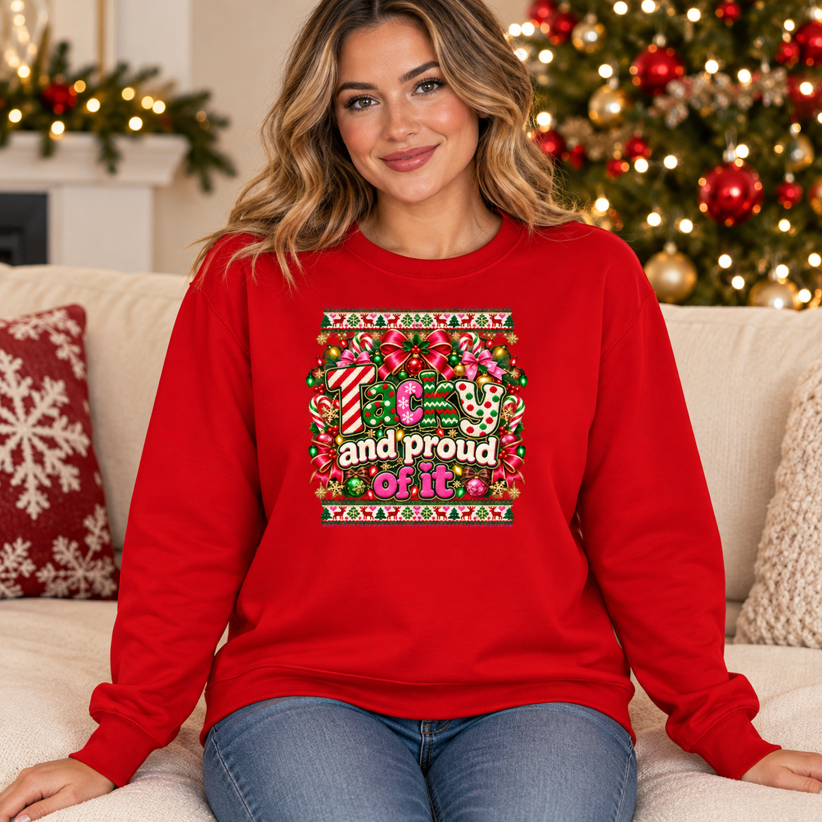Funny Ugly Christmas Sweater – Tacky and Proud of It