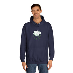 Crying Cloud Unisex College Hoodie
