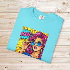 Retro Pop Art Shirt Comic Print Shirt