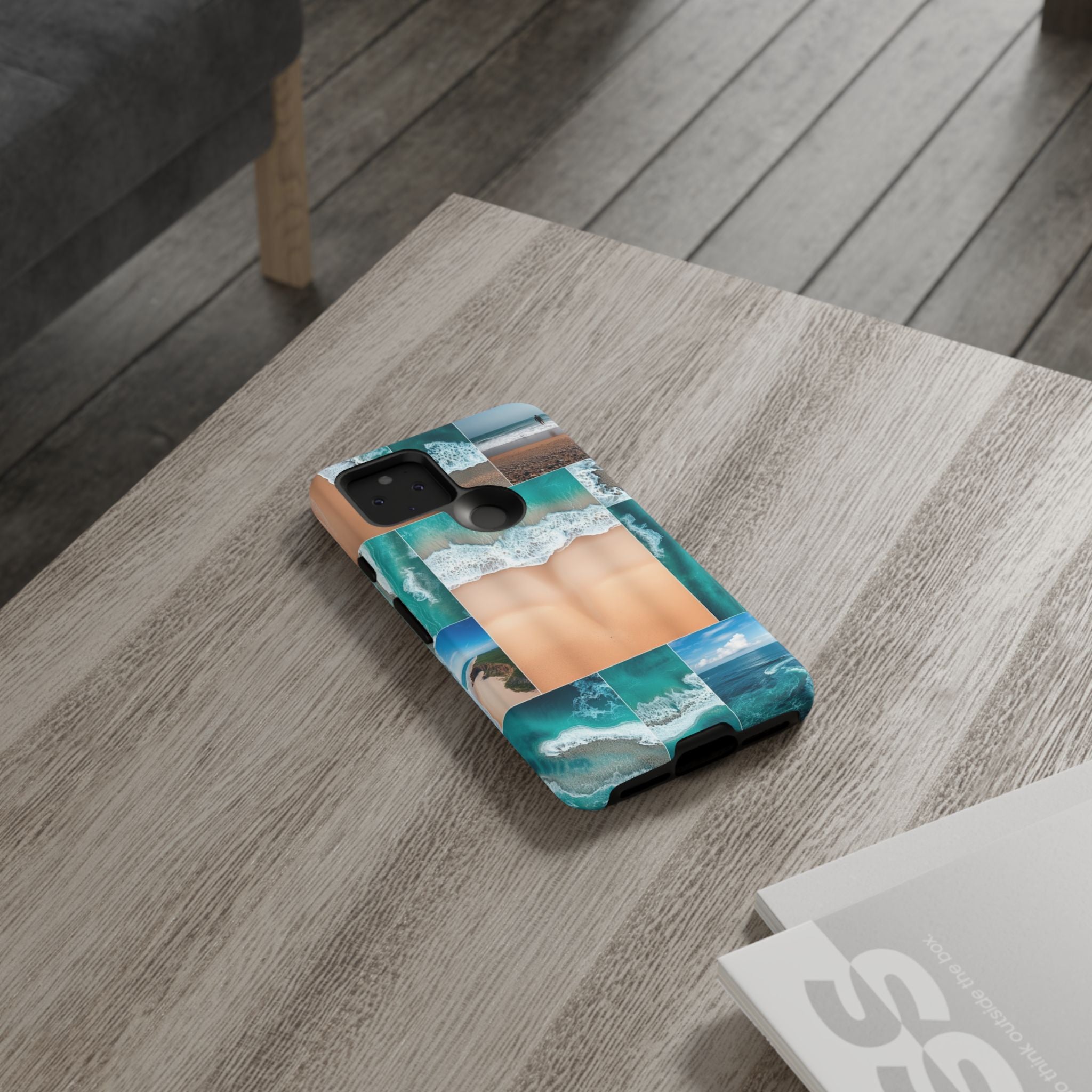 Beach Ocean Google Pixel Case Summer Vibe Coastal Tough Pixel Phone Case for Beach Lovers Travel Aesthetic Tropical Google Case Gift