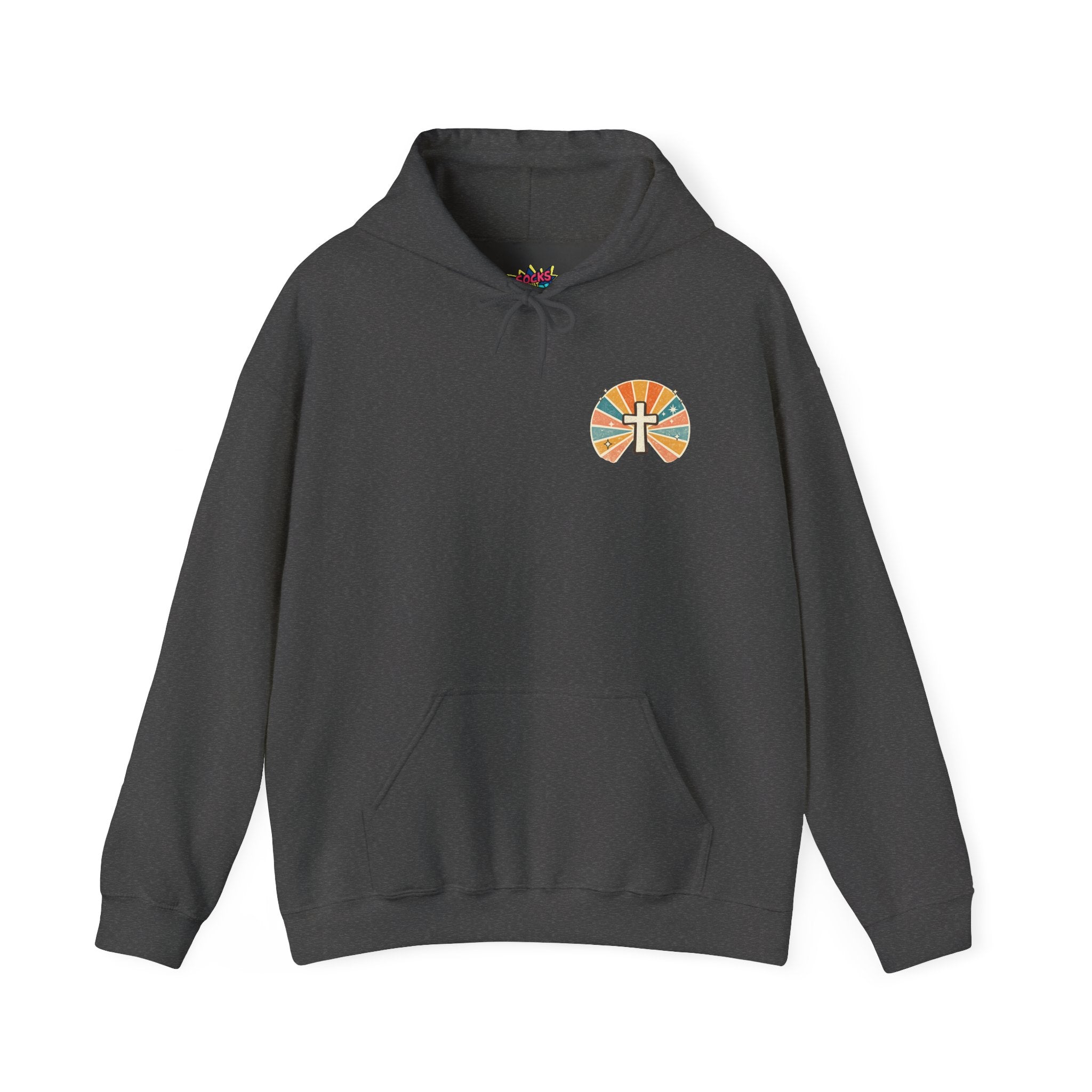 God Is Everywhere Hoodie – Retro Nature Christian Sweatshirt