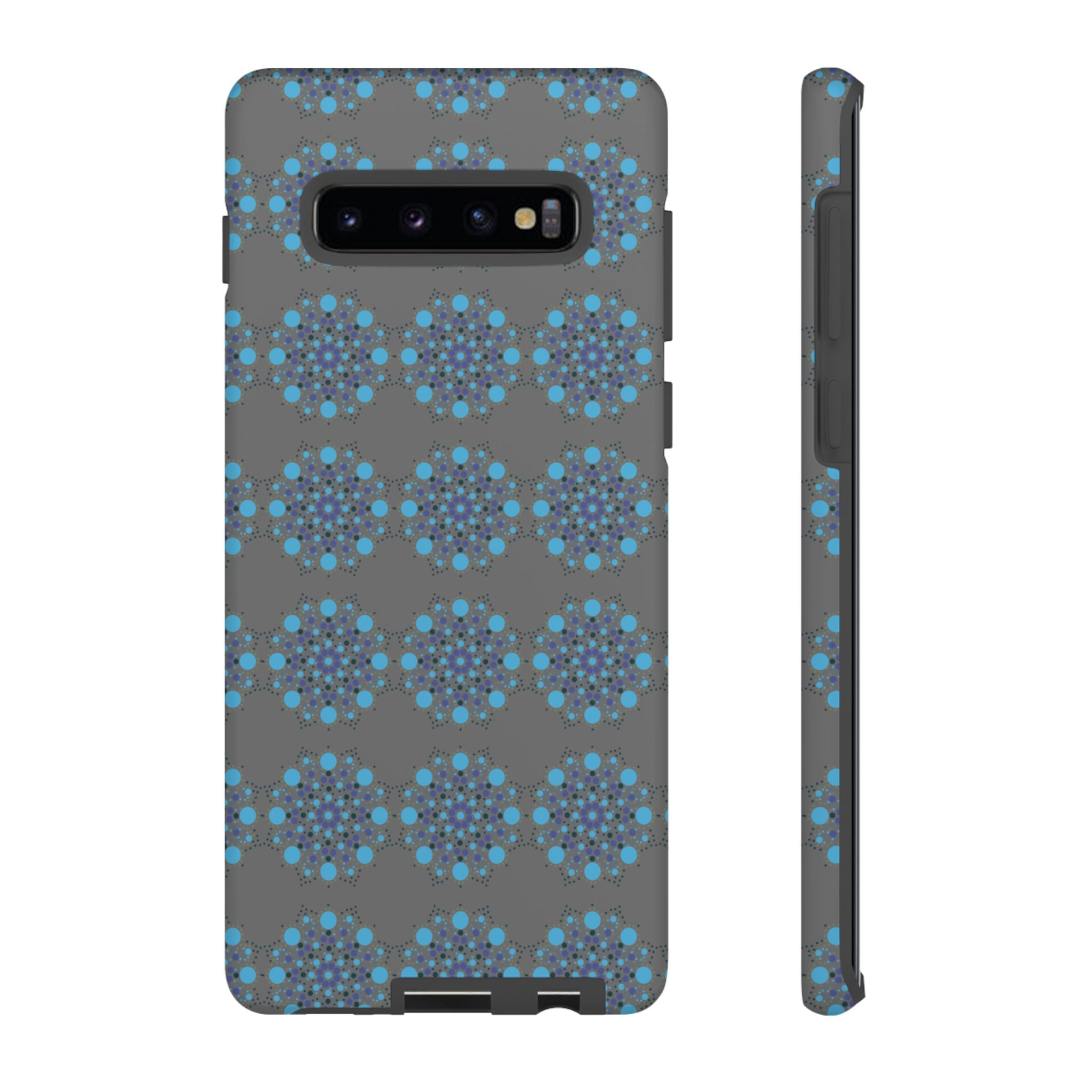 lue Geometric Phone Case for iPhone, Samsung, Google - Abstract Pattern, Protective Cover, Modern Art Phone Case, Gift for Her