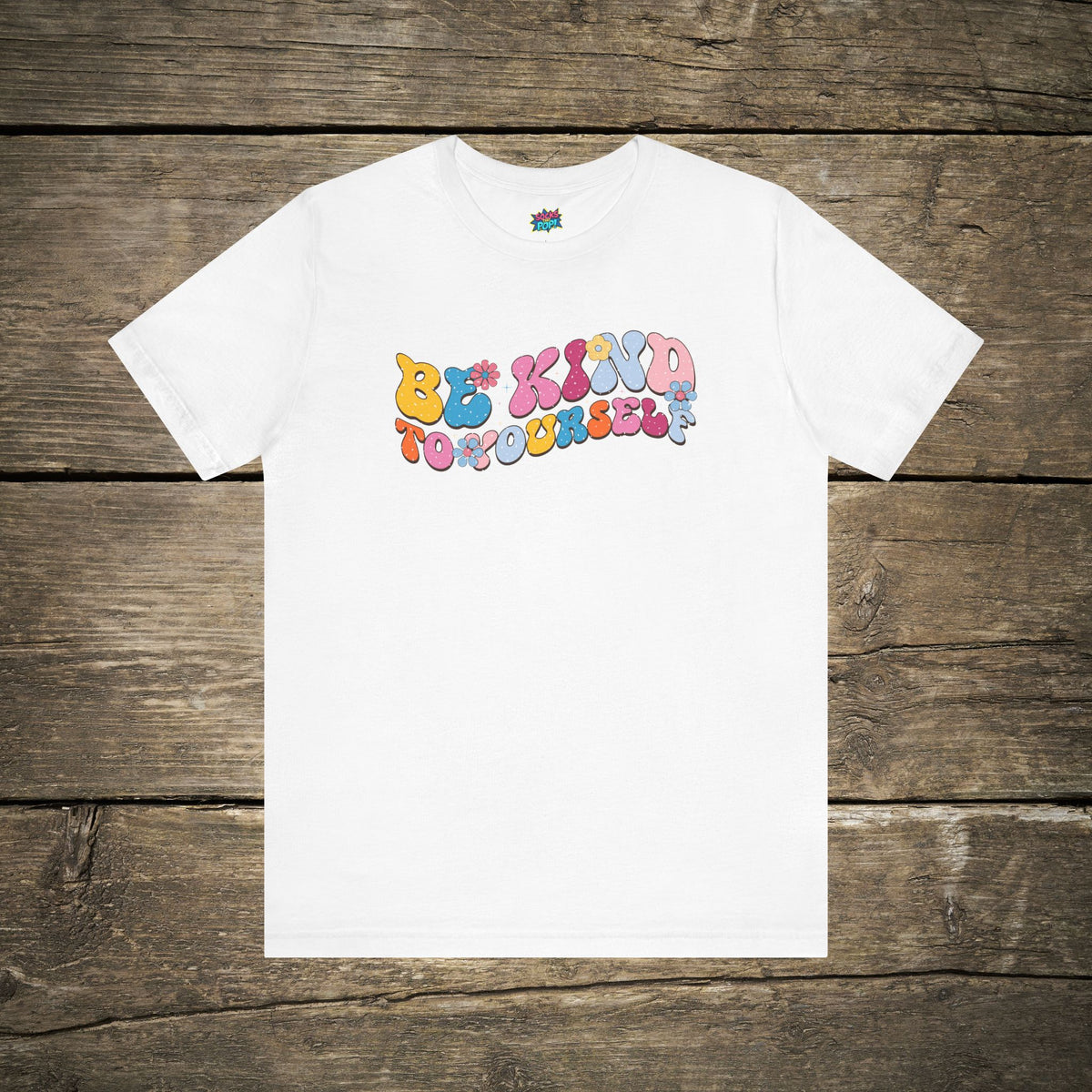 Motivational Shirt, Unisex Soft Cotton Tee, Positive Message Shirt, Bella+Canvas Shirt White