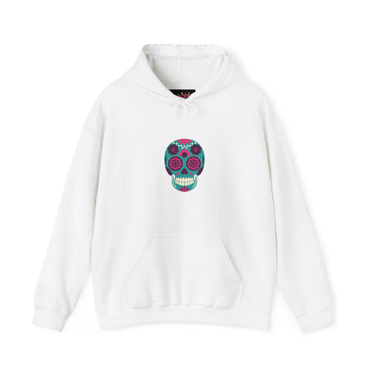 Sugar Skull Unisex Drummer Hoodie Skull Graphic Hoodie for Men ad Women's Unisex Heavy Blend™ Hooded Sweatshirt