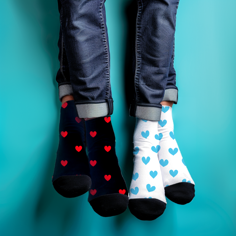 Fancy Pants Cushioned Crew Socks