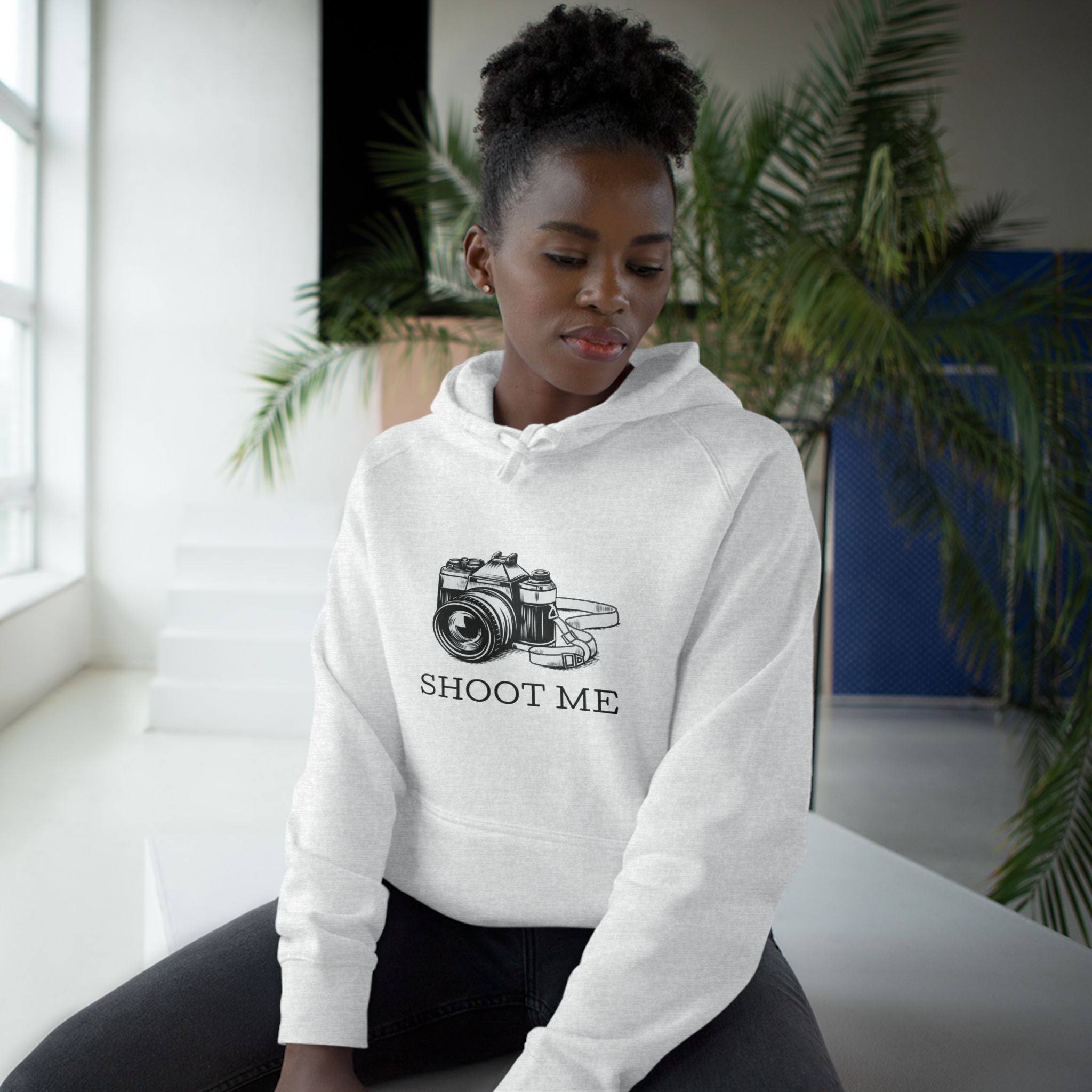 Shoot Me Camera Hoodie Photographer Gift Funny Photographer Hoodie Unisex Hoodie
