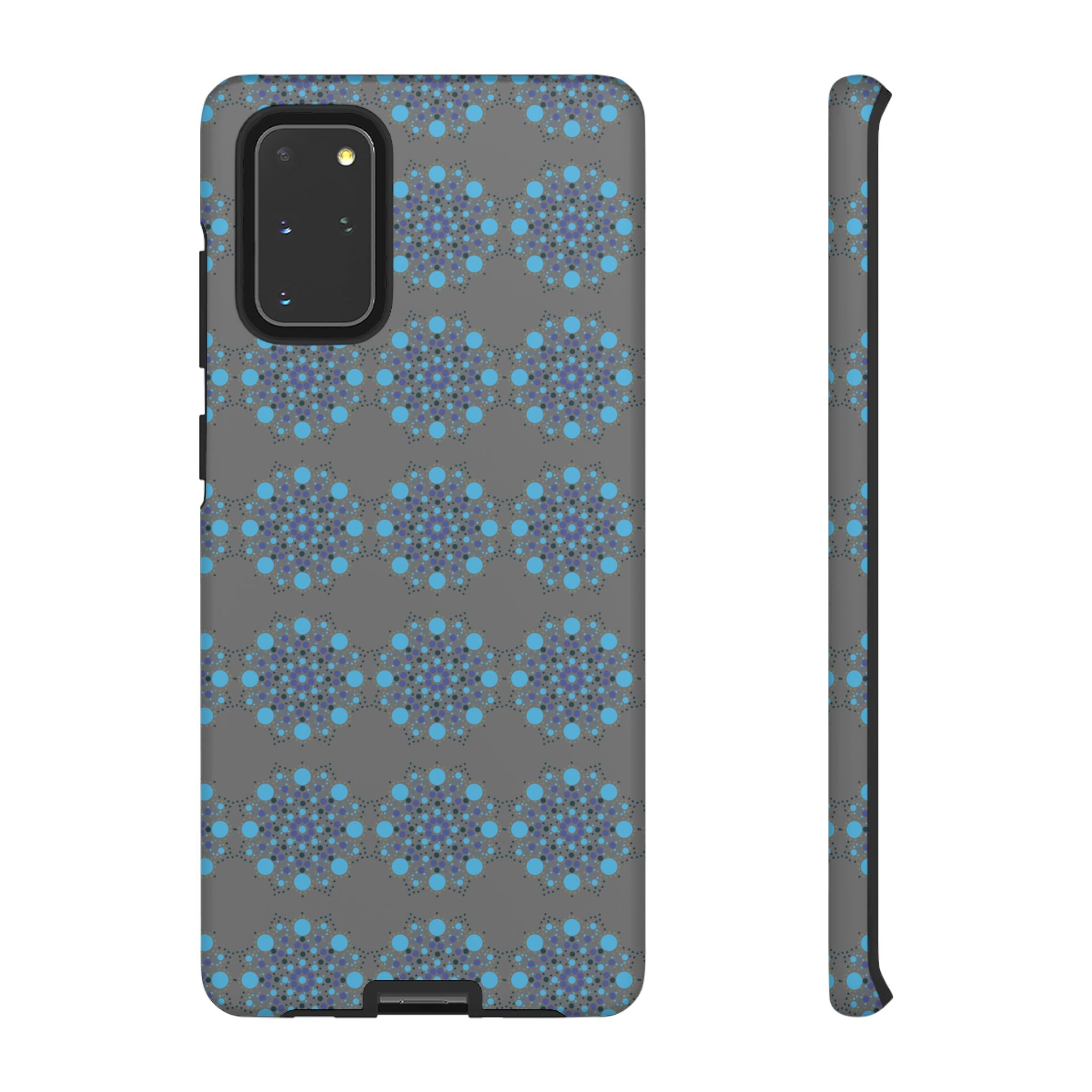lue Geometric Phone Case for iPhone, Samsung, Google - Abstract Pattern, Protective Cover, Modern Art Phone Case, Gift for Her