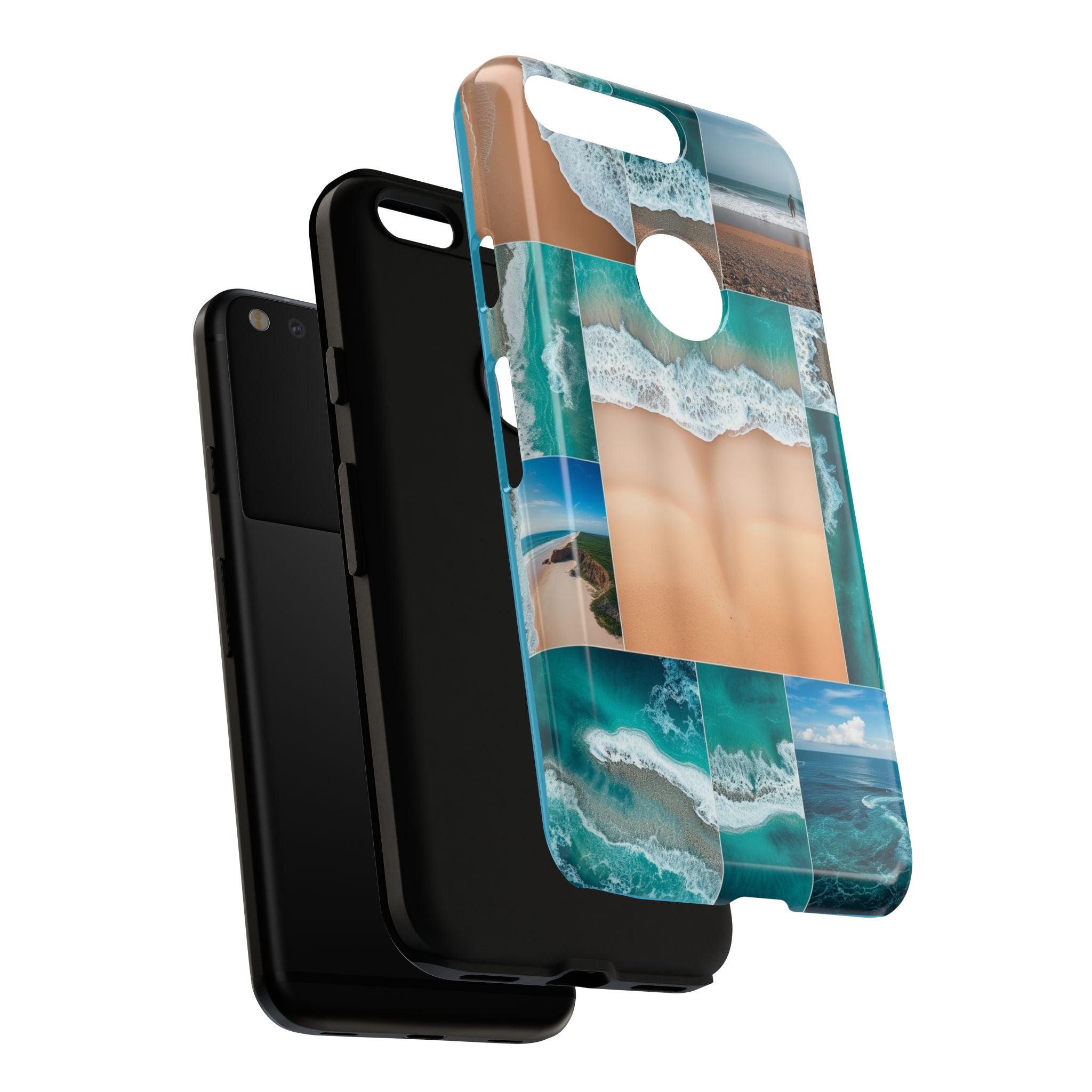 Beach Ocean Google Pixel Case Summer Vibe Coastal Tough Pixel Phone Case for Beach Lovers Travel Aesthetic Tropical Google Case Gift