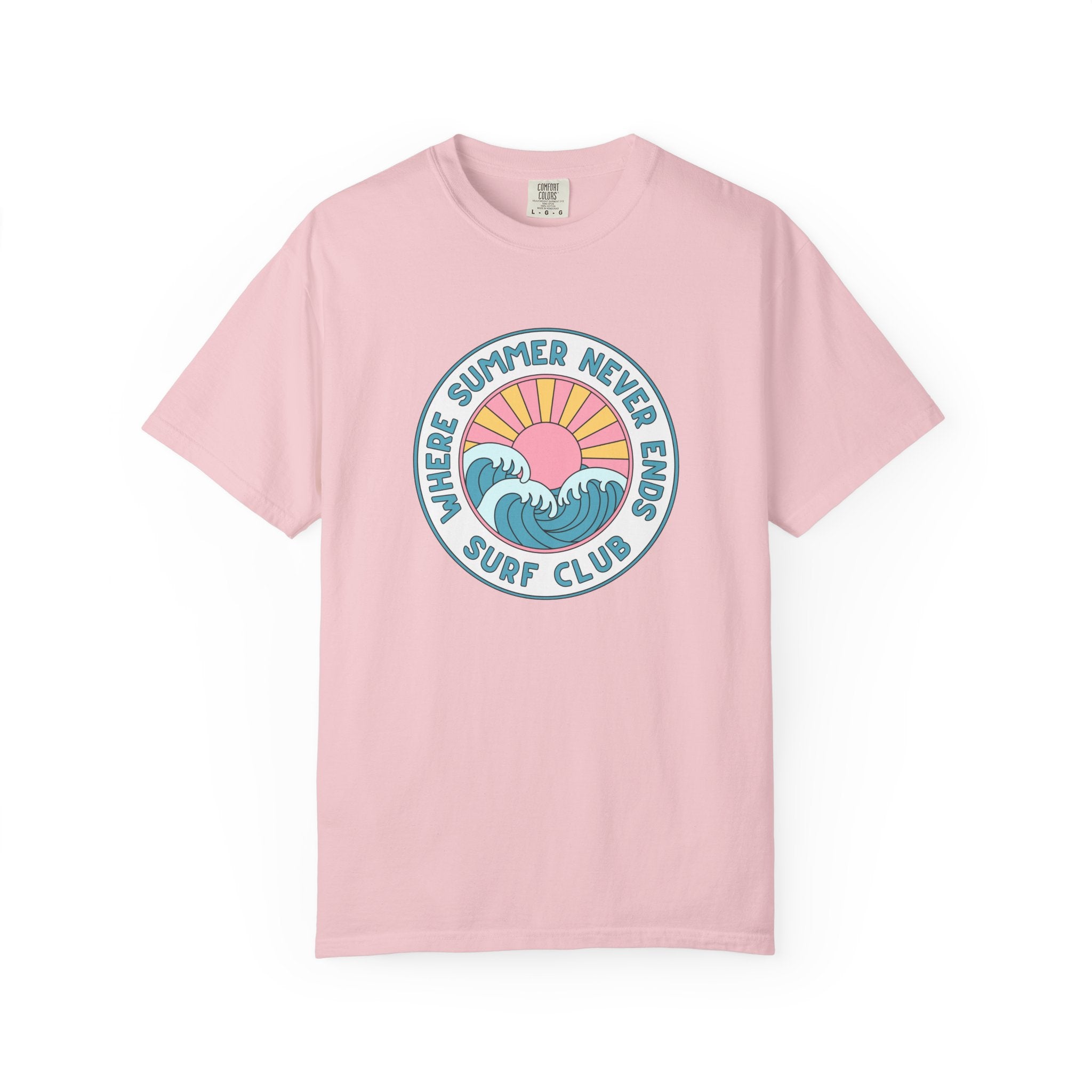 Where Summer Never Ends Shirt – Retro Surf Club Graphic Tee