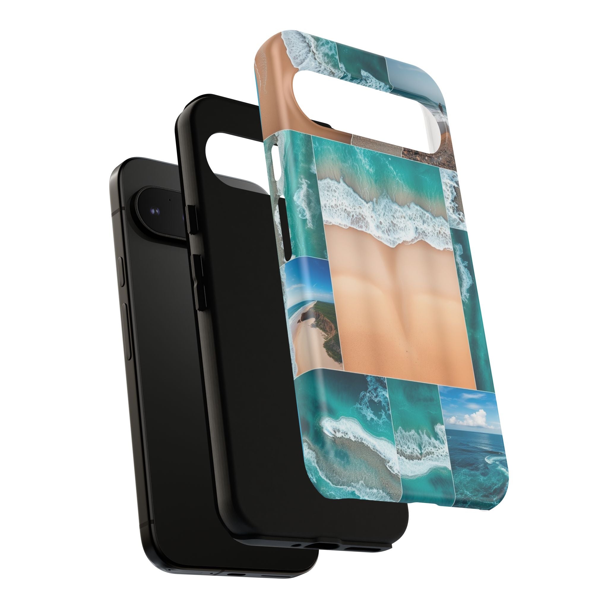 Beach Ocean Google Pixel Case Summer Vibe Coastal Tough Pixel Phone Case for Beach Lovers Travel Aesthetic Tropical Google Case Gift